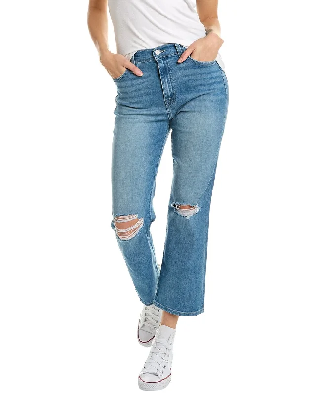 HUDSON Jeans Noa Sirelli High Rise Straight Jean Trendy Layered Pocket Jeans