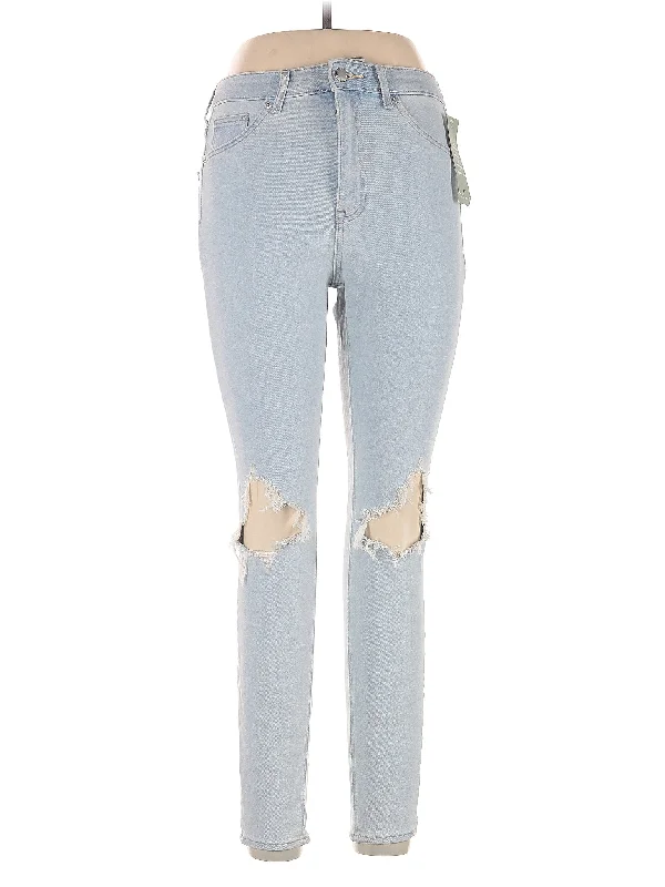 Jeans Comfortable Zip-Up Skinny Jeans