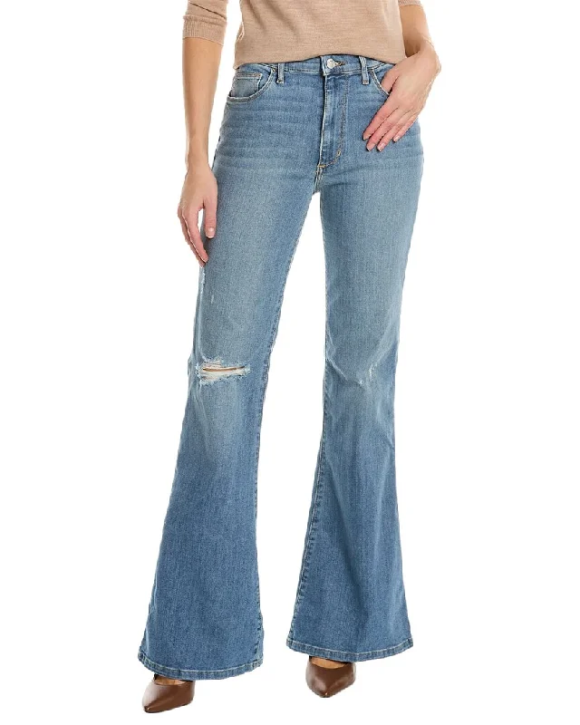 JOE'S Jeans High-Rise Neha Flare Leg Jean Comfortable Zip-Fly Denim Jeans