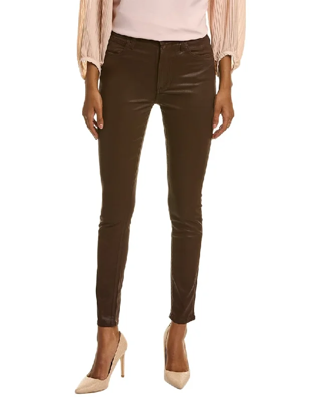JOE'S Jeans The Charlie High-Rise Glazed Brown Skinny Ankle Jean Cozy Relaxed Fit Jeans JOE'S Jeans The Charlie High-Rise Glazed Brown Skinny Ankle Jean Cozy Relaxed Fit Jeans