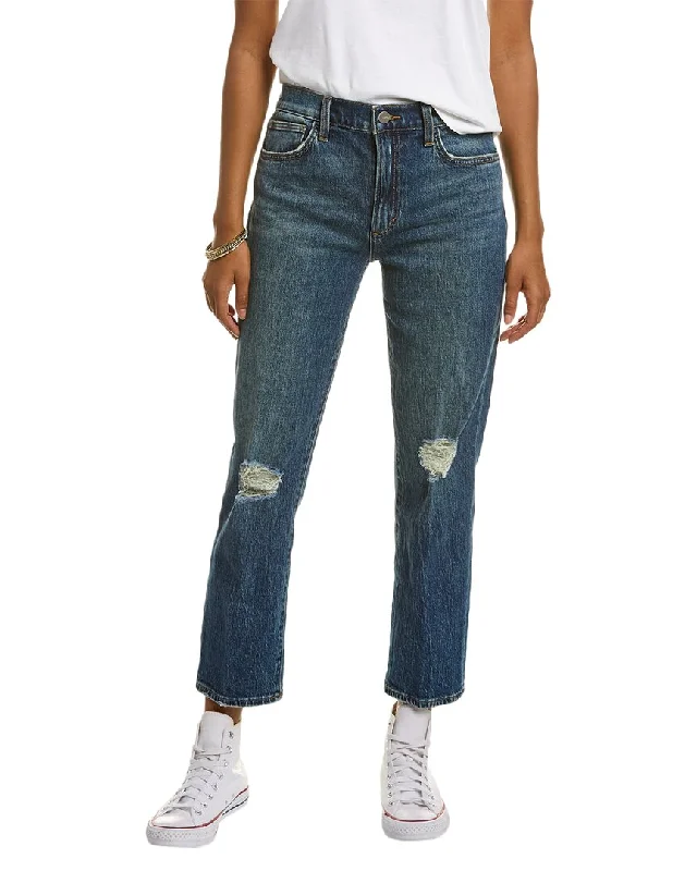 JOE'S Jeans The Scout Mid-Rise Toska Destructed Slim Tomboy Jean Casual High-Waisted Bootcut Jeans JOE'S Jeans The Scout Mid-Rise Toska Destructed Slim Tomboy Jean Casual High-Waisted Bootcut Jeans