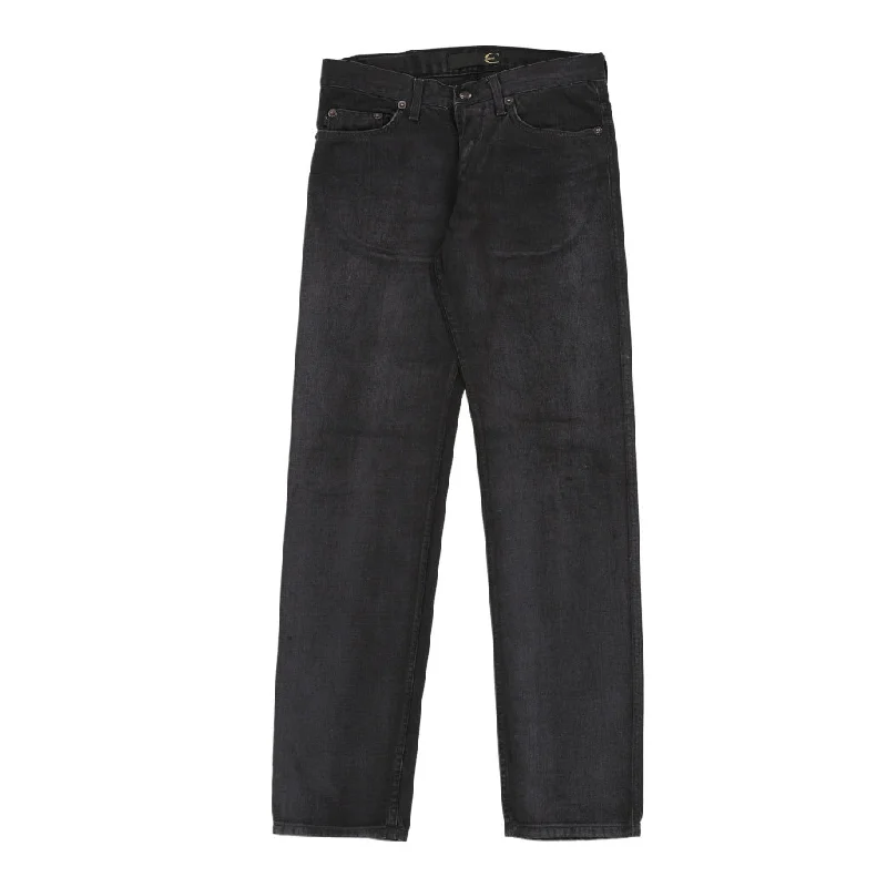 Just Cavalli Jeans - 30W UK 8 Black Cotton Stylish High-Waist Jeans