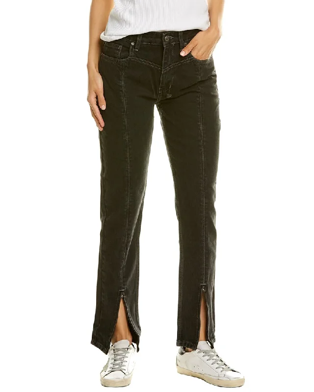 Ksubi New Wave Shadows Slim Leg Jean Fashionable Distressed Jeans