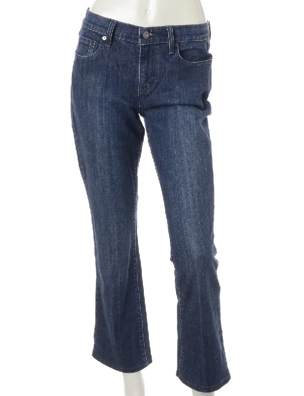 Label Ankle Graze Bootcut Jeans Trendy Classic Fit Jeans