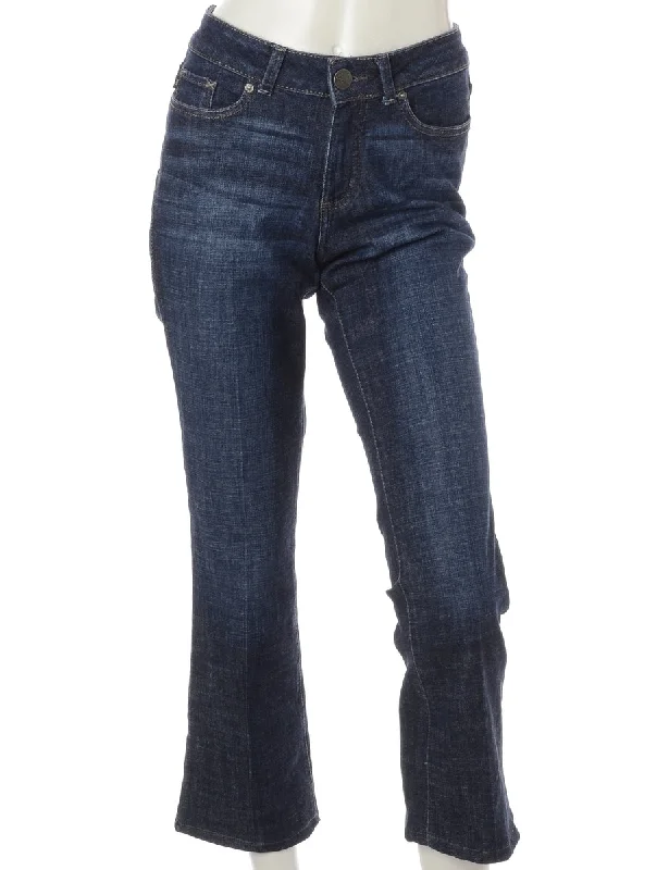 Label Ankle Graze Bootcut Jeans Cozy Relaxed Fit Jeans