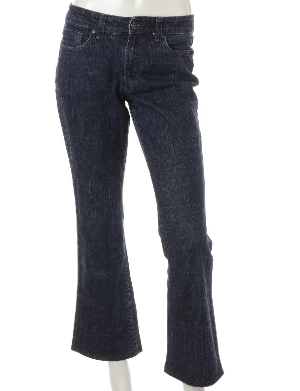 Label Ankle Graze Bootcut Jeans - W30 Comfortable Stretch Denim Jeans