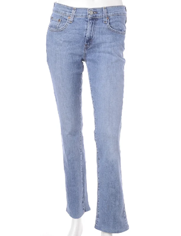 Label Ankle Graze Bootcut Jeans - W30 Trendy Vintage Denim Jeans