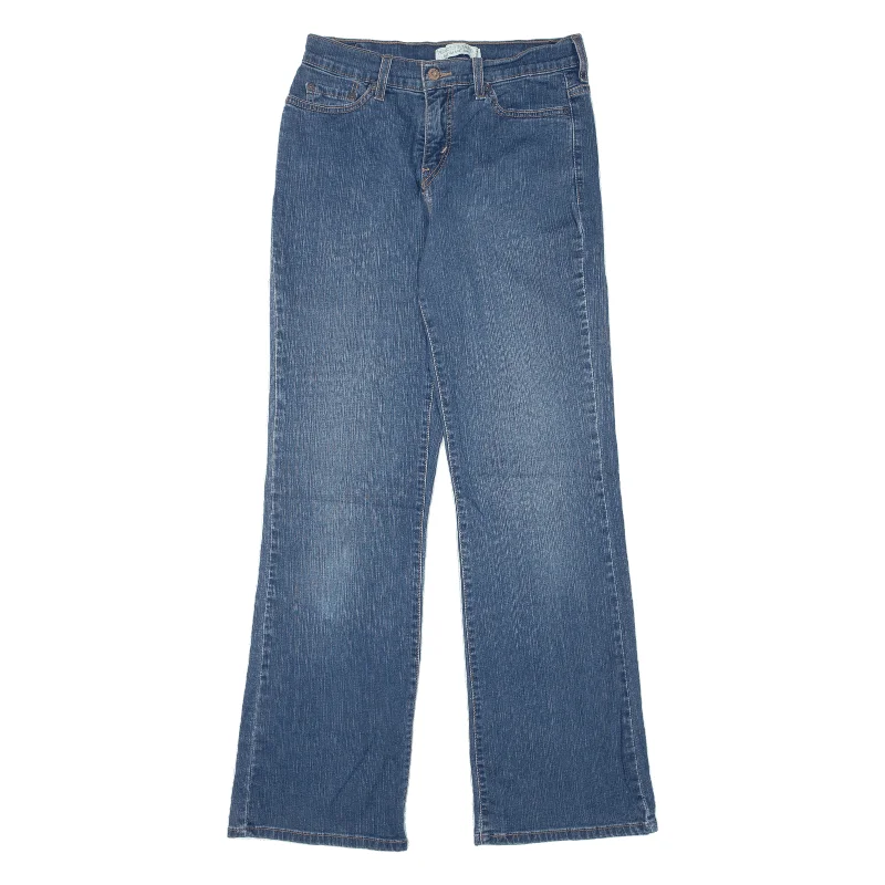 LEVI'S 512 Jeans Blue Denim Relaxed Bootcut Womens W27 L31 Casual Light Wash Jeans