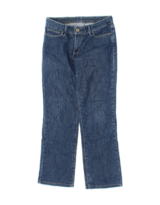 LEVI'S Womens Bootcut Jeans W29 L27 Blue Cotton Comfortable Low-Rise Jeans