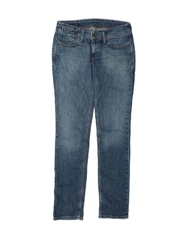 LEVI'S Womens Slim Jeans W30 L34  Blue Cotton Trendy Bootcut High-Waisted Jeans