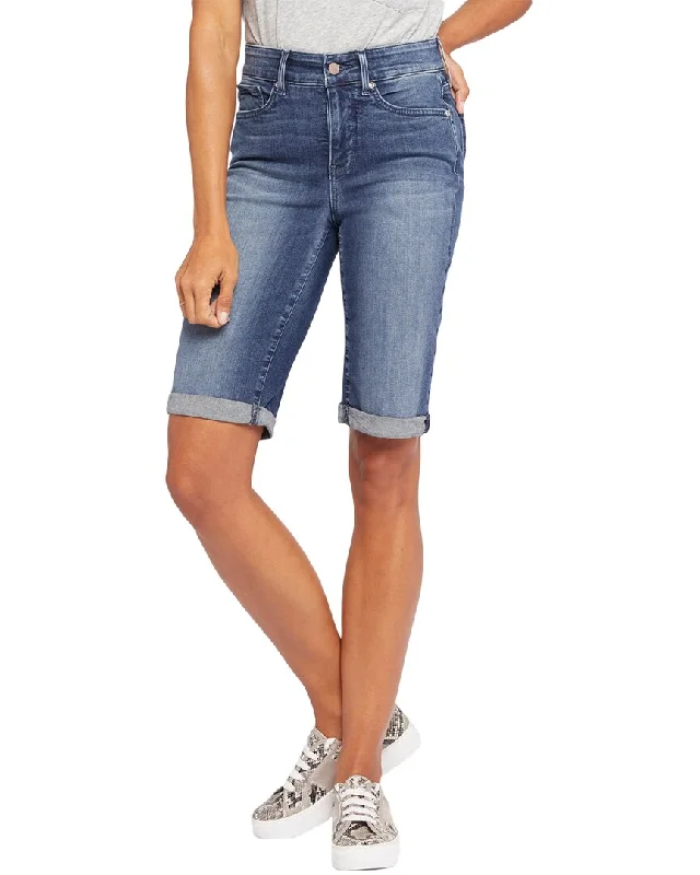 NYDJ Petite Briella Short Landslide Jean Cozy Relaxed Fit Denim Jeans