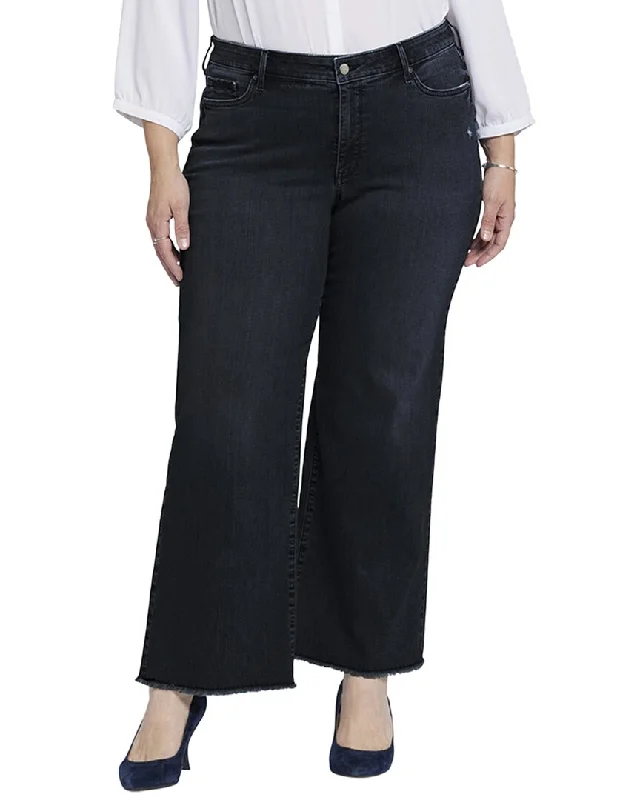 NYDJ Plus Teresa Huntley Ankle Jean Fashionable Slouchy Fit Jeans