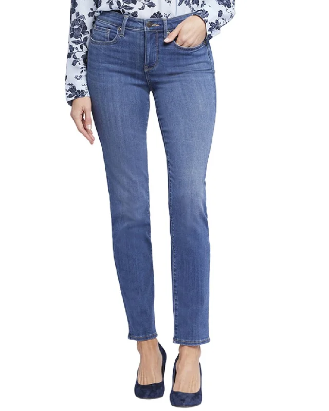 NYDJ Sheri Rockford Slim Jean Stylish Tapered Fit Jeans