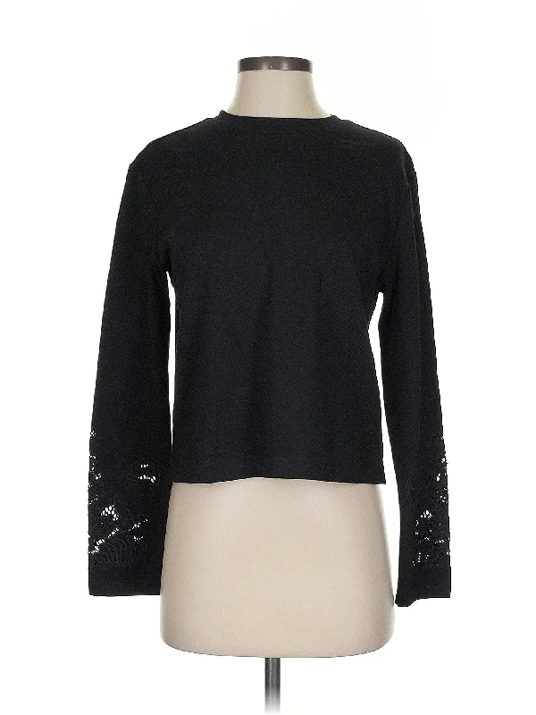 Pullover Sweater Cashmere Blend Cotton Blend Poly Blend