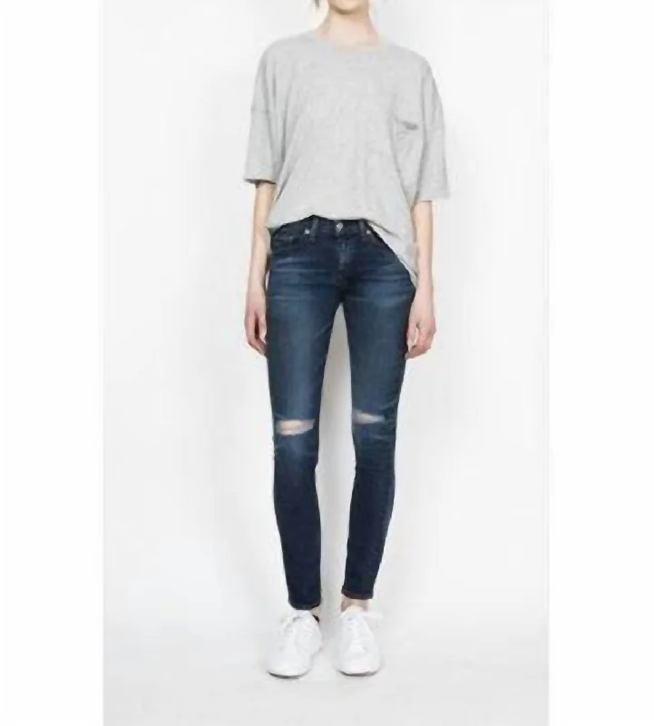 Skinny Jean In Vashon Fashionable Raw Edge Jeans