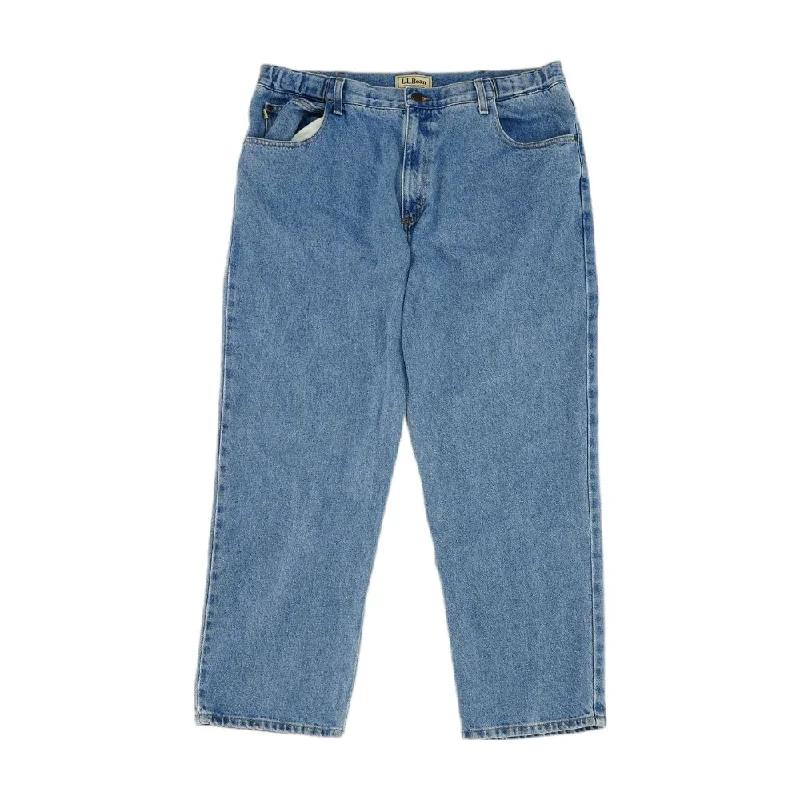 Solid Jeans Comfortable Low-Rise Jeans