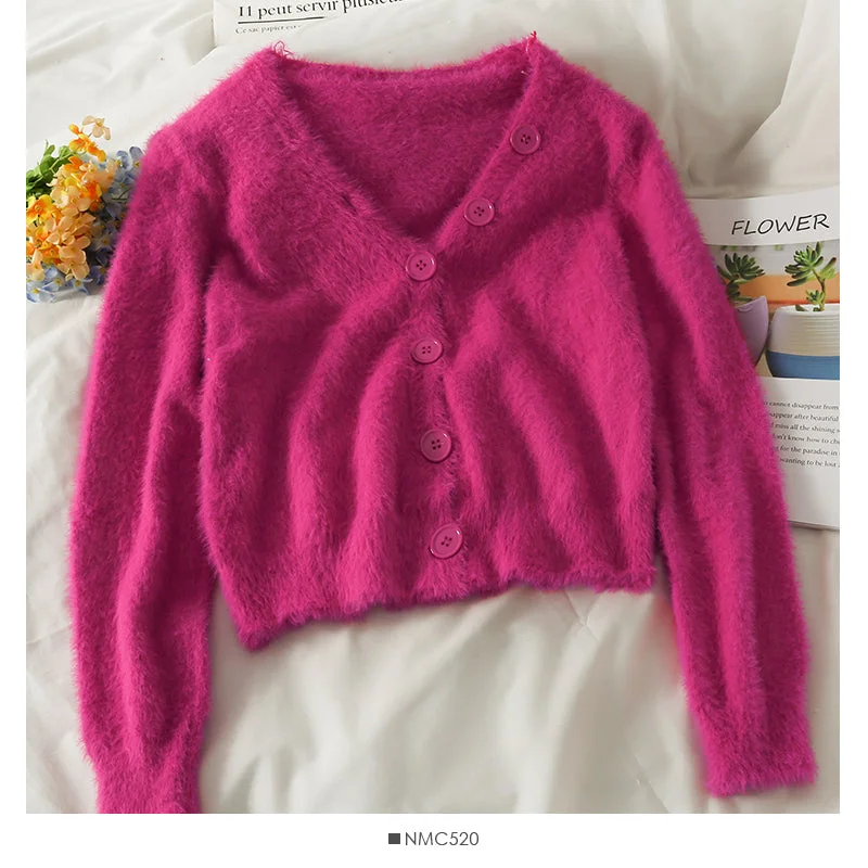 Sweater women's solid color versatile Plush low neck 1803 Collared Crew Neck Turtle Neck Sweater women's solid color versatile Plush low neck 1803 Collared Crew Neck Turtle Neck