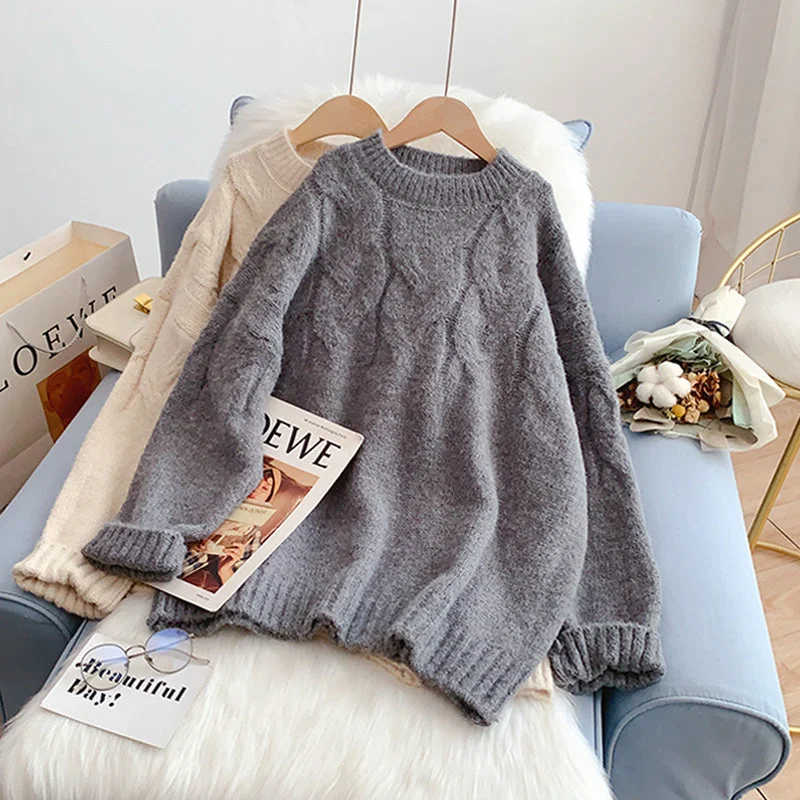 Twist sweater Korean lazy design sweater top 4939 Chenille Blend Fleece Blend Nylon Blend Twist sweater Korean lazy design sweater top 4939 Chenille Blend Fleece Blend Nylon Blend