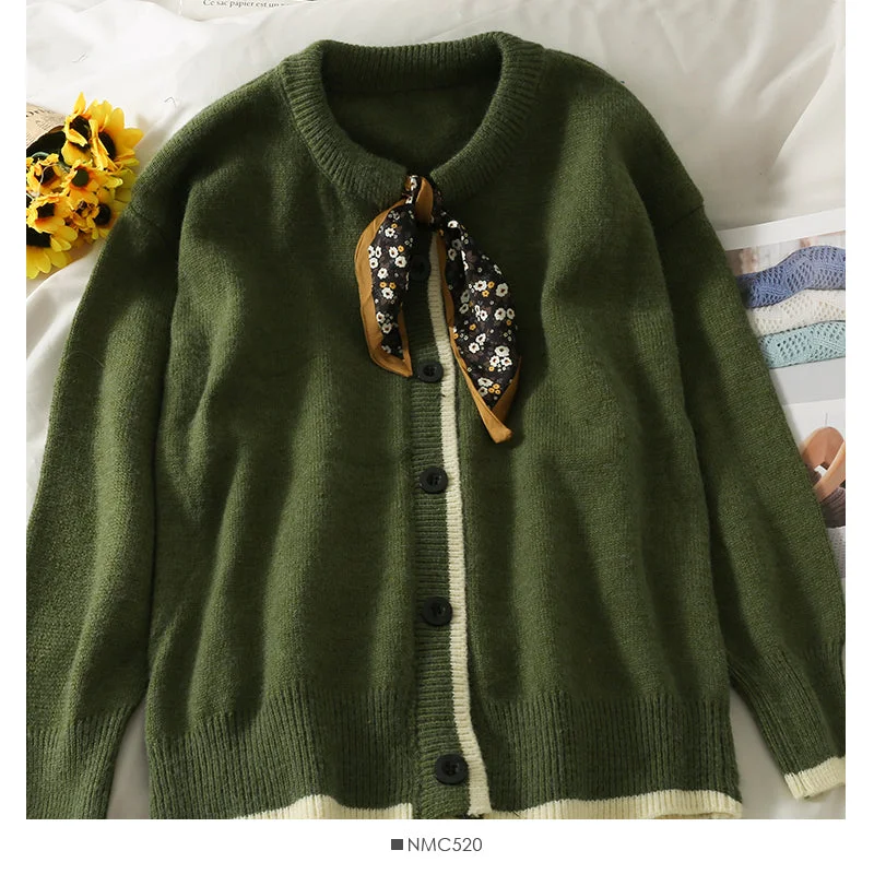 Vintage bow printed round neck long sleeve sweater for women 1841 Terry Terry Cloth Terry Knit Vintage bow printed round neck long sleeve sweater for women 1841 Terry Terry Cloth Terry Knit