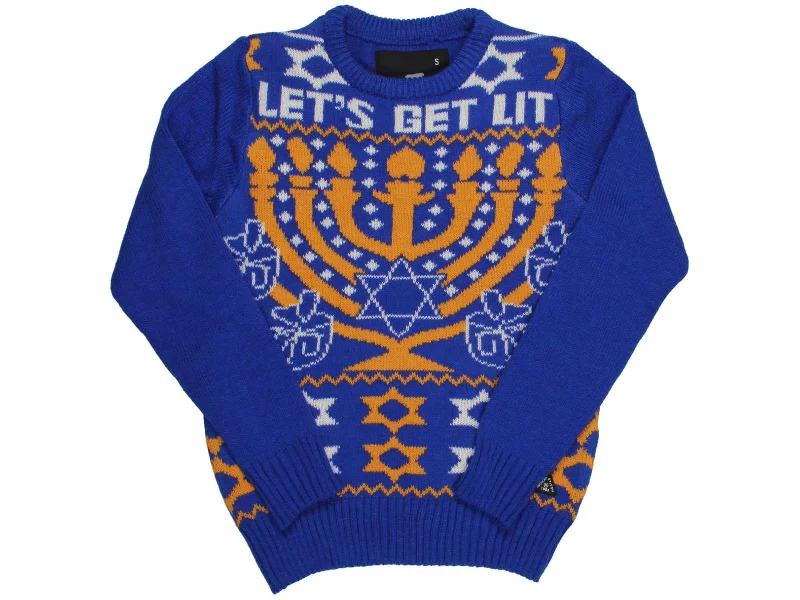 Womens Knit Graphic Pullover Sweater Fitted Slim Tailored