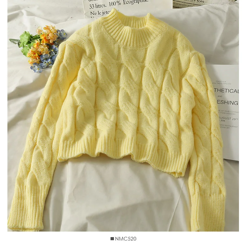 Women's Linen sweater is slim and half tall  1963 Fitted Slim Tailored