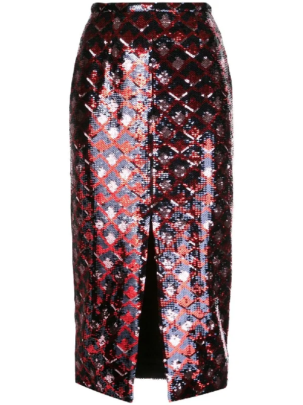 sequin midi skirt lace skirt intricate