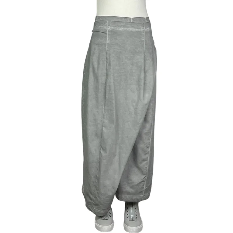 LONG SLIM TWILL SKIRT chiffon skirt flowing