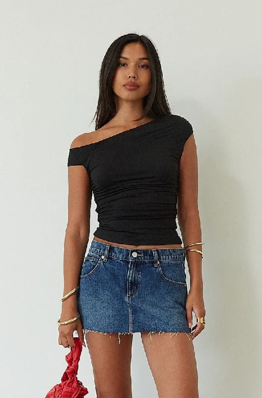 99 Low Skirt Kirin by Abrand Jeans casual skirt length