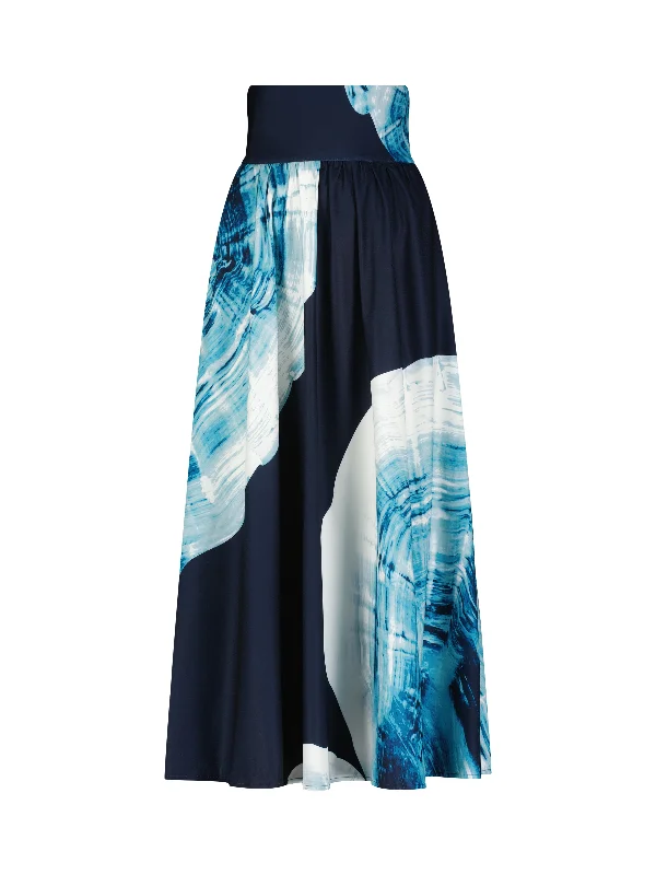 Aruba Ocean Skirt velvet skirt plush
