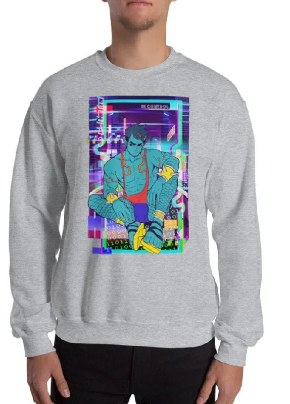 Bara Cyberpunk Anime Sweatshirt Hoodie Jacket Zipper Layering