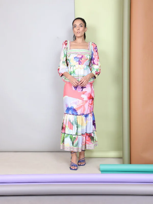 Bl^nk Lameiya Skirt modal blend skirt