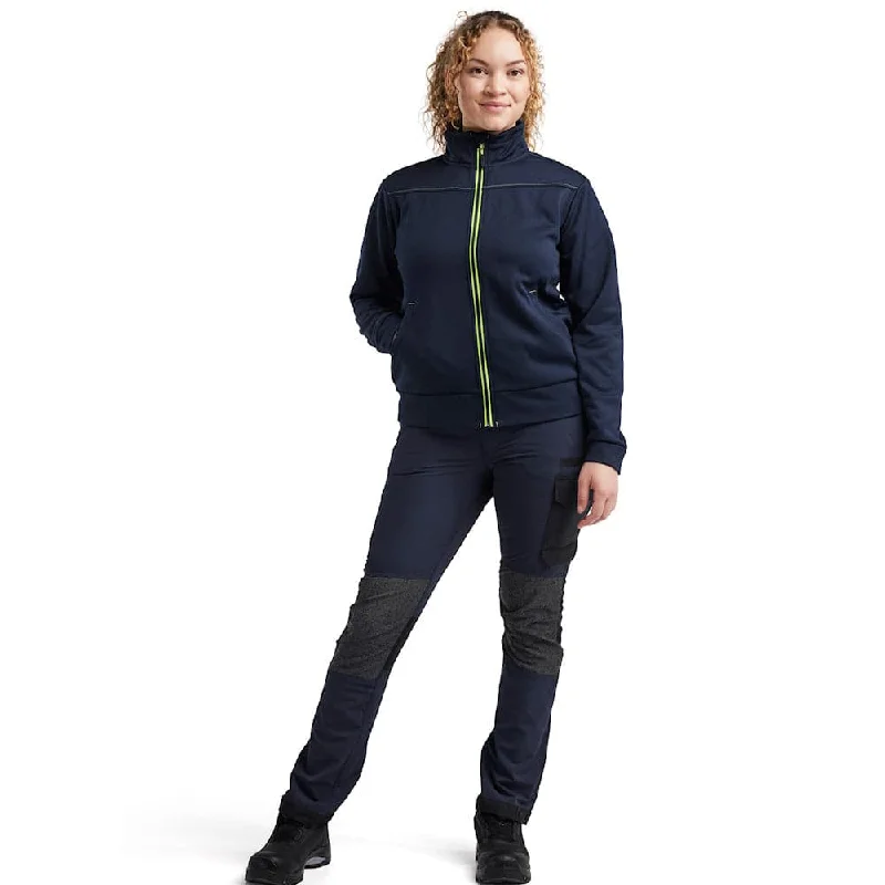 Blaklader 3394 Women's Full Zip Sweatshirt Hoodie with Elastic Waist Stretchable Comfortable
