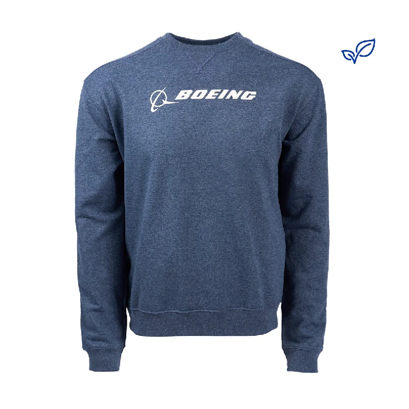 Boeing Recrafted by Boxercraft™ Unisex Crewneck Sweatshirt Graphic Hoodie Design Print
