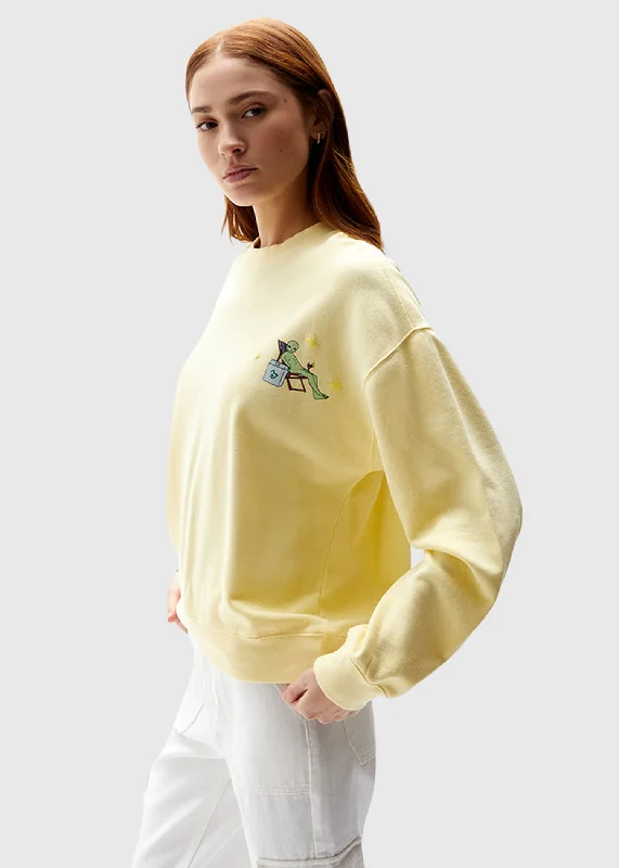 Cosmic Vacation Sweatshirt Hoodie with V-Neck Classic Versatile