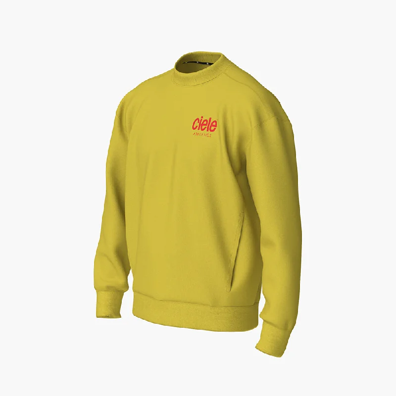 U CRWSweatshirt - Athletics - Keylime Hoodie with Lining Warm Insulated
