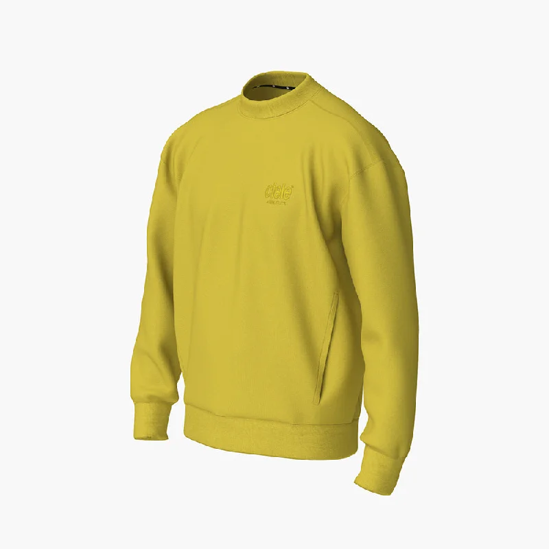 U CRWSweatshirt - Keylime Hoodie with Applique Textured Unique