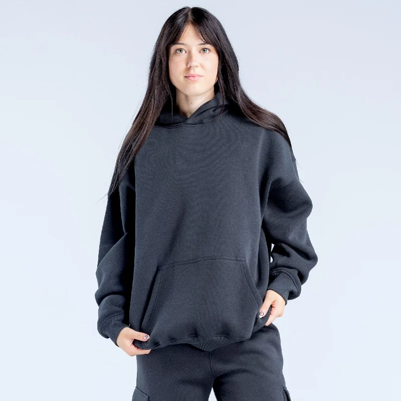 Lanyi Edit Oversized Hoodie Hoodie with Camouflage Military Edgy