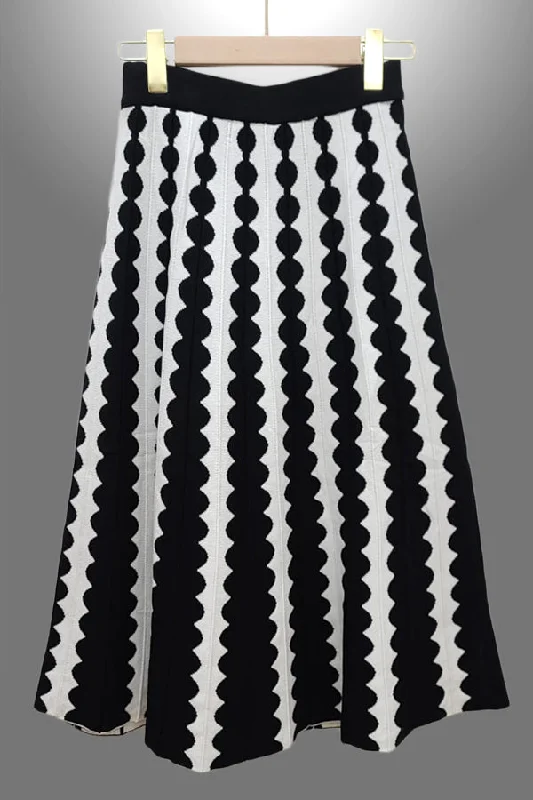 F21013 SKIRT leather skirt sleek