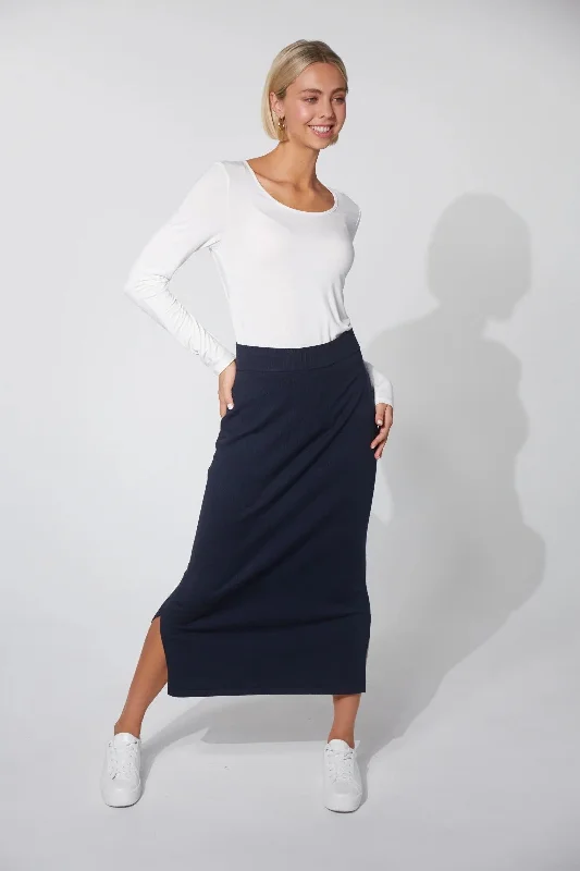 Haven Nikolai Knit Skirt linen skirt breathable