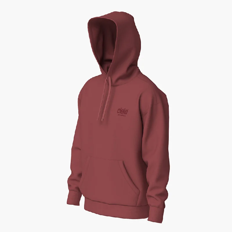 U HDSweatshirt - Brick Hoodie with Typography Text Message