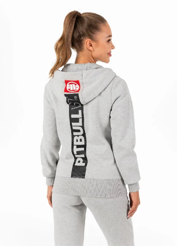 Women's zip-up hoodie Hilltop Hoodie with Ribbed Hem Stretchable Secure