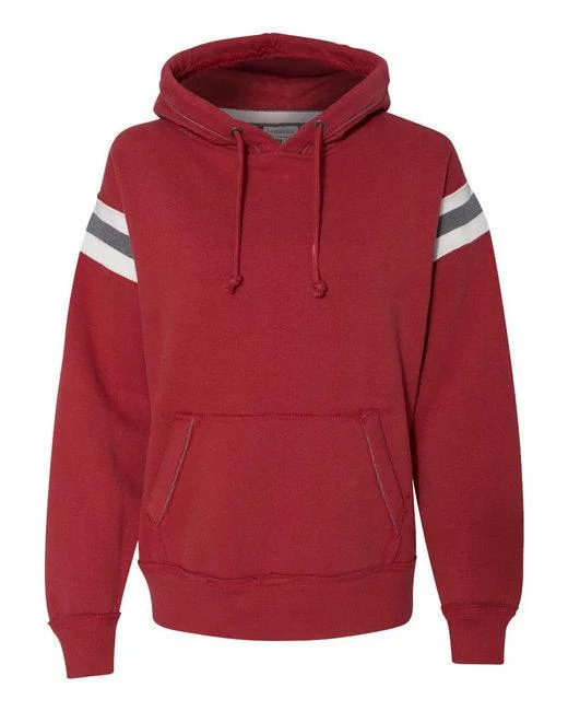 J America Adult Vintage Athletic Hooded Sweatshirt JA8847 Hoodie with Batwing Sleeves Loose Dramatic