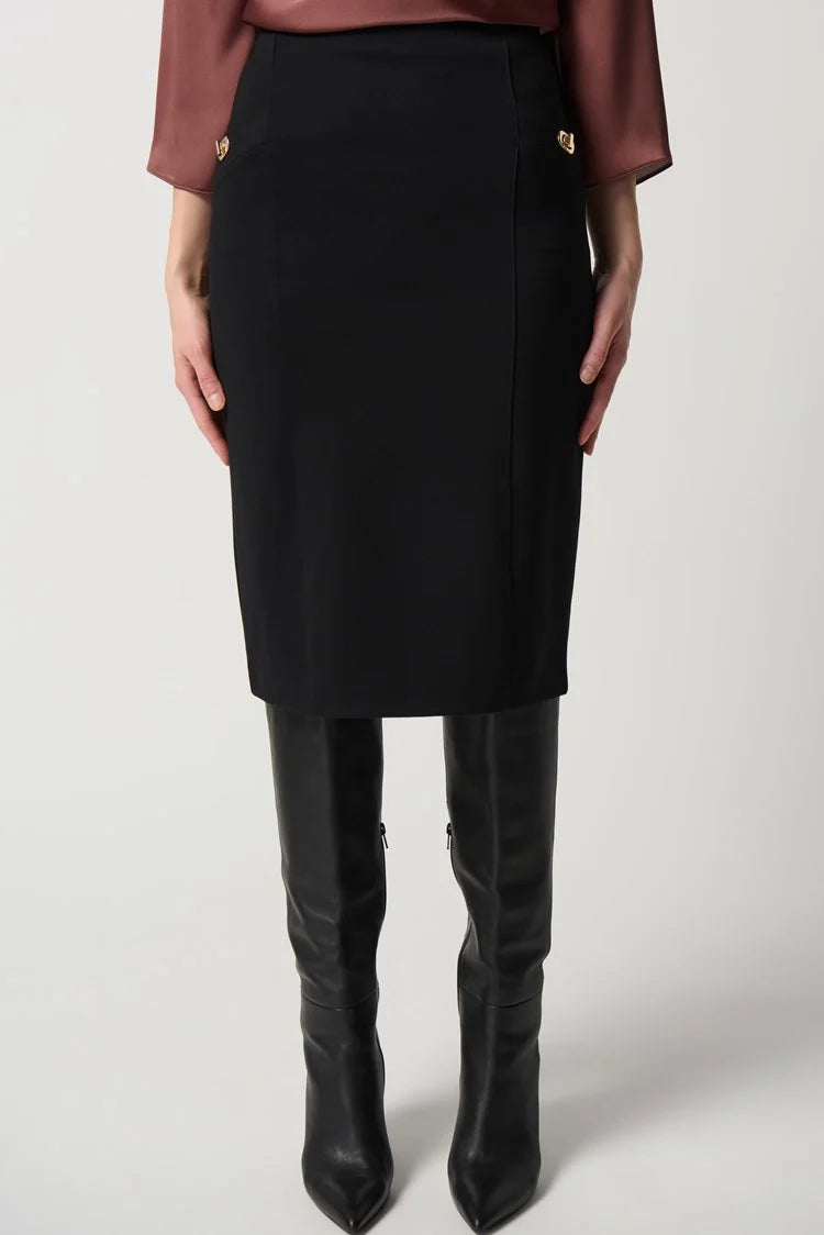 Joseph Ribkoff Skirt Style 234165 ruffled skirt detail