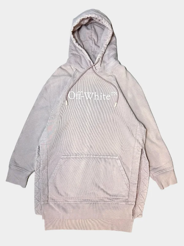 Laundry Long Splitted Hoodie Hoodie with Gradient Ombre Colorful