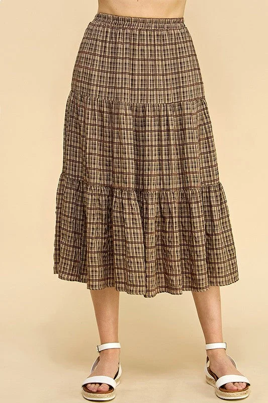 Luna Pleated Skirt boho skirt vibe