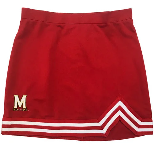 Maryland V-Cut Tailgate Skirt silk skirt smooth