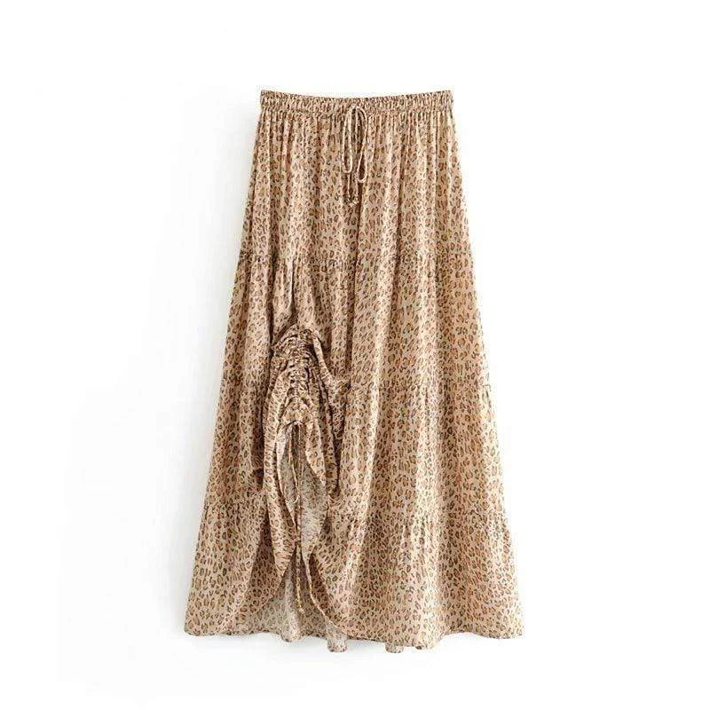 Mildred Maxi Skirt high waist skirt