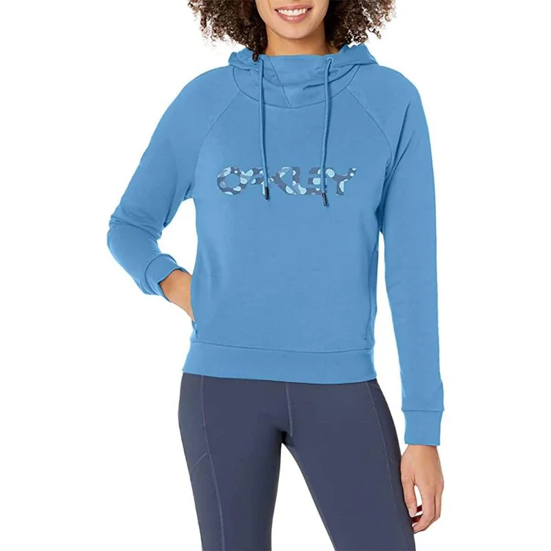 Oakley 2.0 Women's Hoody Pullover Sweatshirts (Brand New) Hoodie with Hem Ribbing Snug Secure