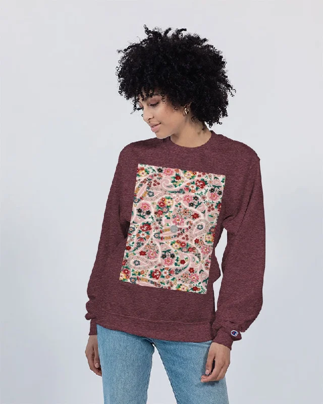 Pink abstract Pretty Sisters Unisex Sweatshirt | Champion Hoodie with Slit Hem Functional Movement Pink abstract Pretty Sisters Unisex Sweatshirt | Champion Hoodie with Slit Hem Functional Movement