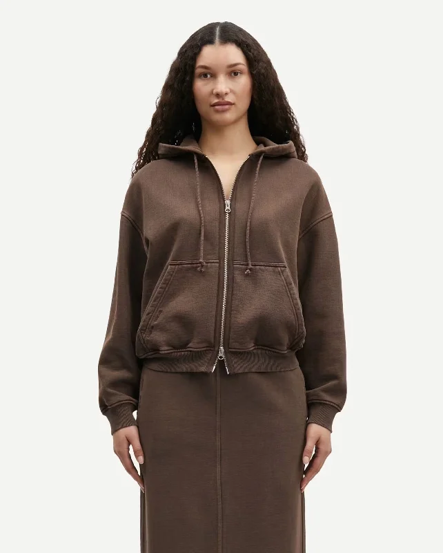 SAVA HOODIE 14485 / CHOCOLATE TORTE Hoodie with Logo Branding Identity